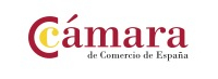 Logotipo de la Cámara de Comercio de España para proyectos cofinanciados.